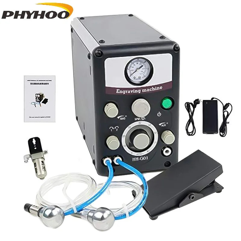 Hand Engraving & Stone Setting Tools Graver Max G8 Quick Setup Pneumatic Engraver Machine Jewellery Making Equipments