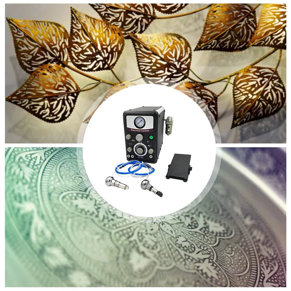 Hand Engraving & Stone Setting Tools Graver Max G8 Quick Setup Pneumatic Engraver Machine Jewellery Making Equipments