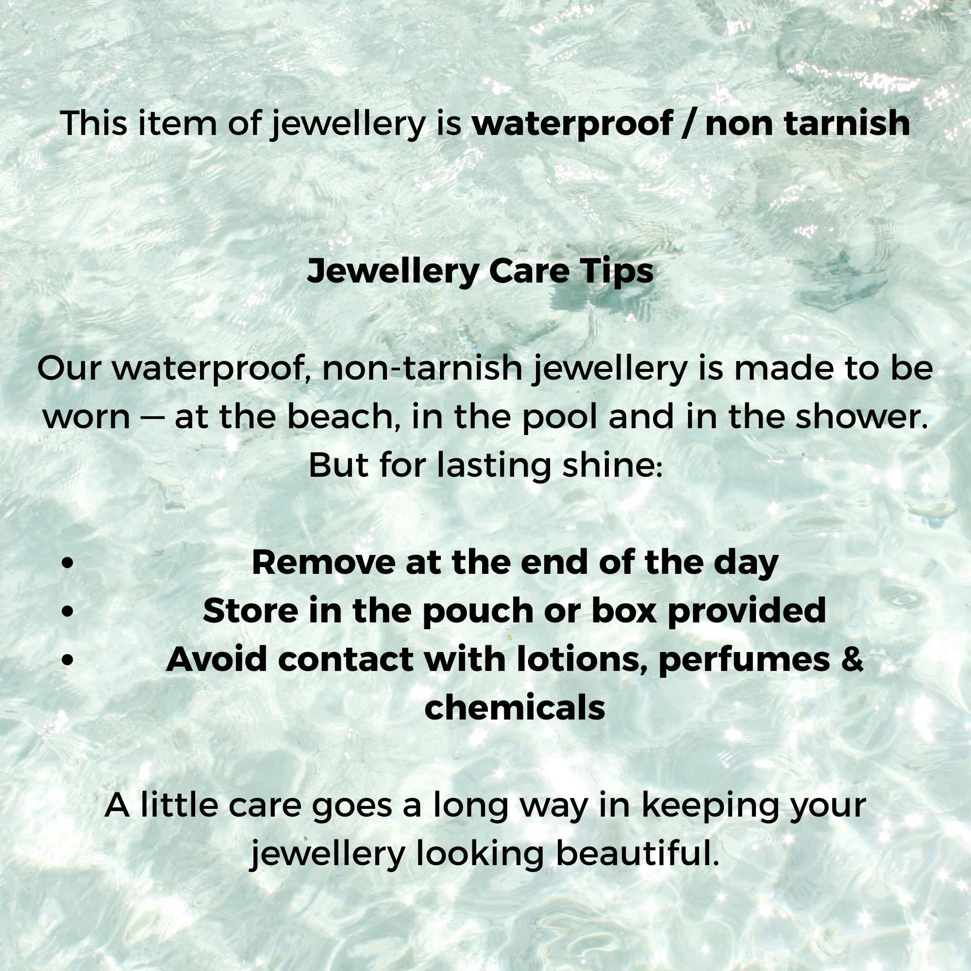 Teardrop Earrings Gold, Waterdrop Earring, Non Tarnish Waterproof Jewellery, Gifts for Her, Minimalist Jewellery