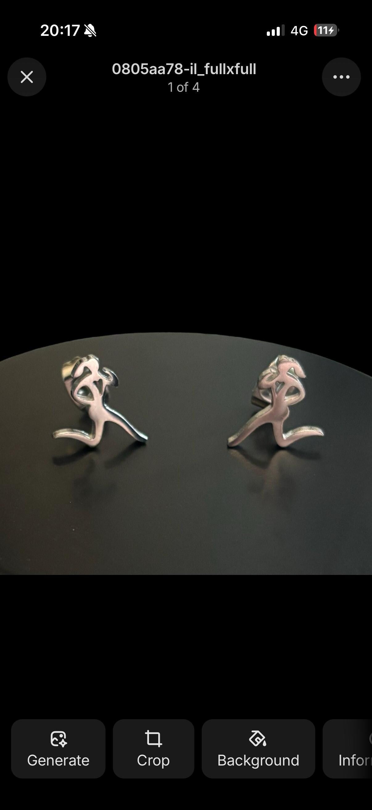 Hypoallergenic Stainless Steel Runner Stud Earrings Girl Running Earrings Fitness Jewellery Runner Jewellery Runner Gift Running Lover